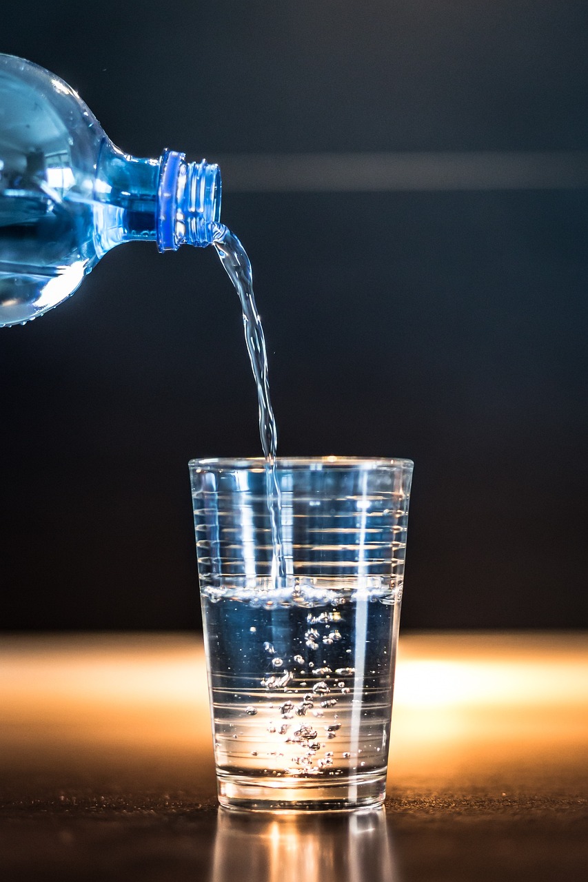 water, bottle, desire, mineral water, bottle of water, liquid, nature, blue